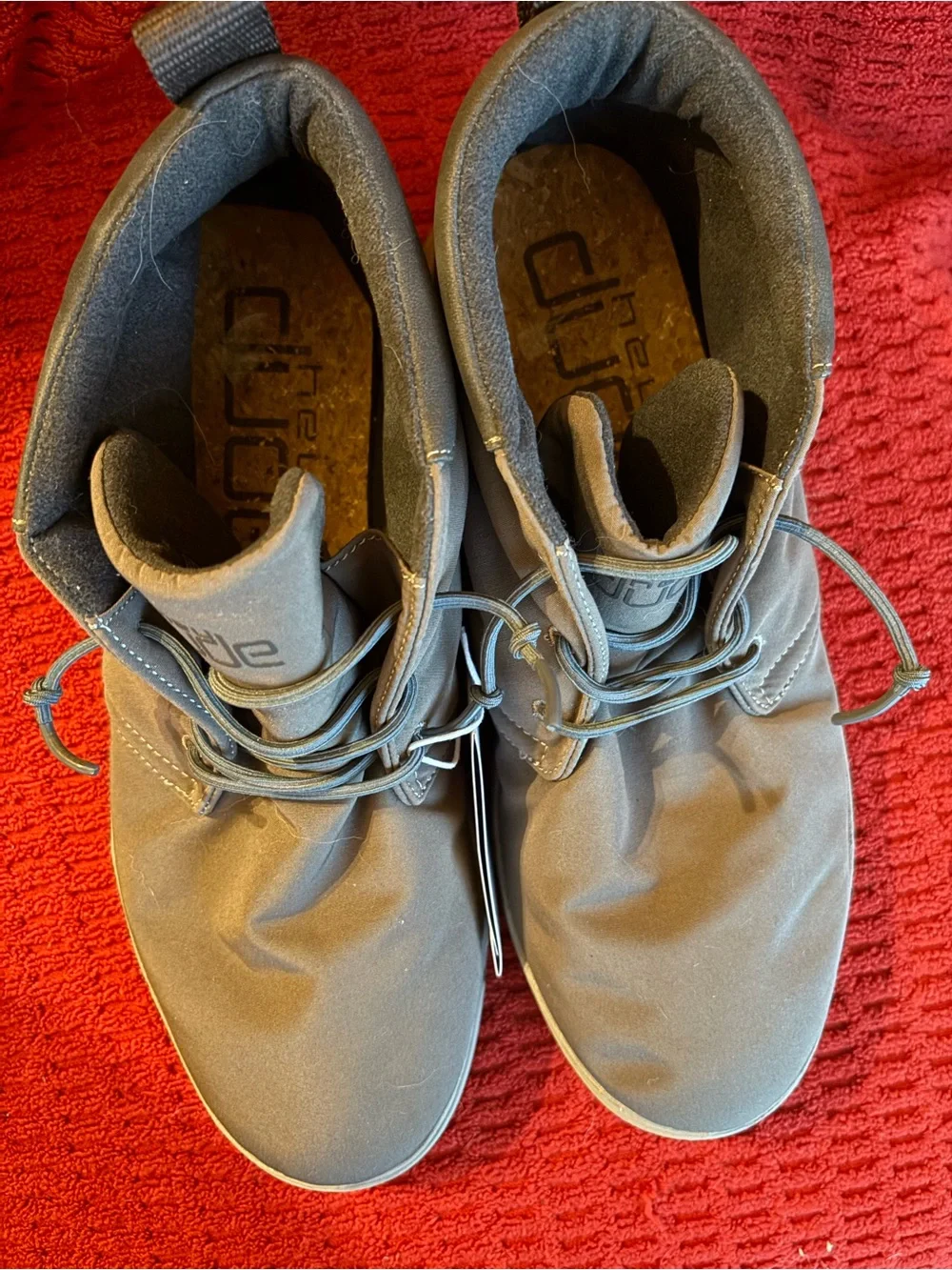 Hey Dude Men's Brown Chukka Boots with Tan Sole- NWT